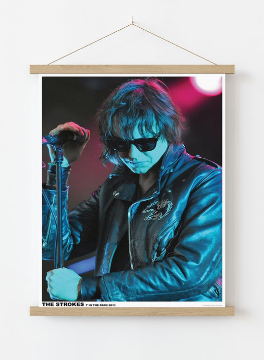 The Strokes (Julian Casablancas) - T In The Park 2011 59.4 × 84.1 cm Poster