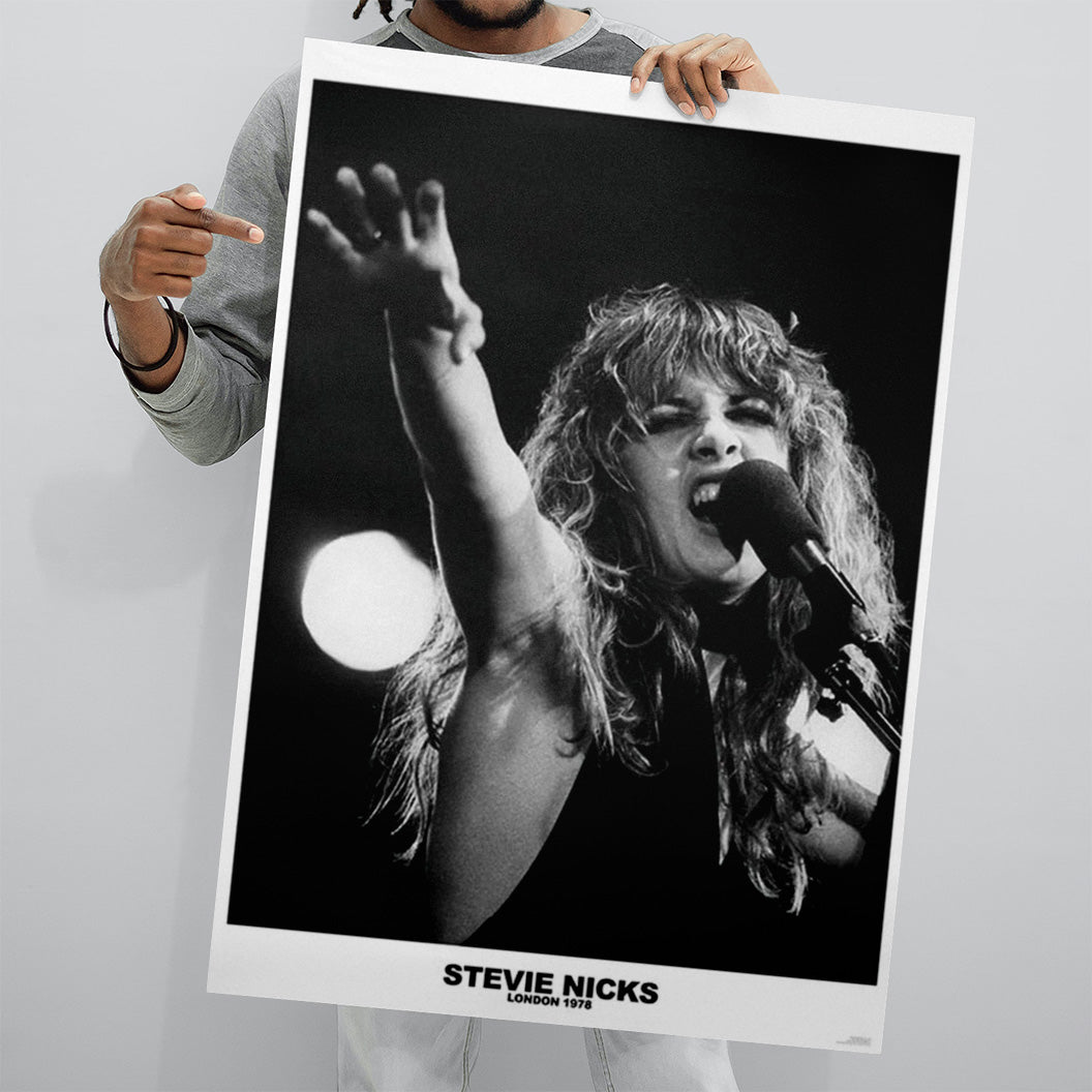 ART321 Stevie Nicks of Fleetwood Mac London 1978 A1 Poster