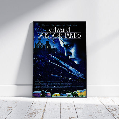 Edward Scissorhands Movie Poster 61x91.5cm: Indivifually Rolled & Labeled
