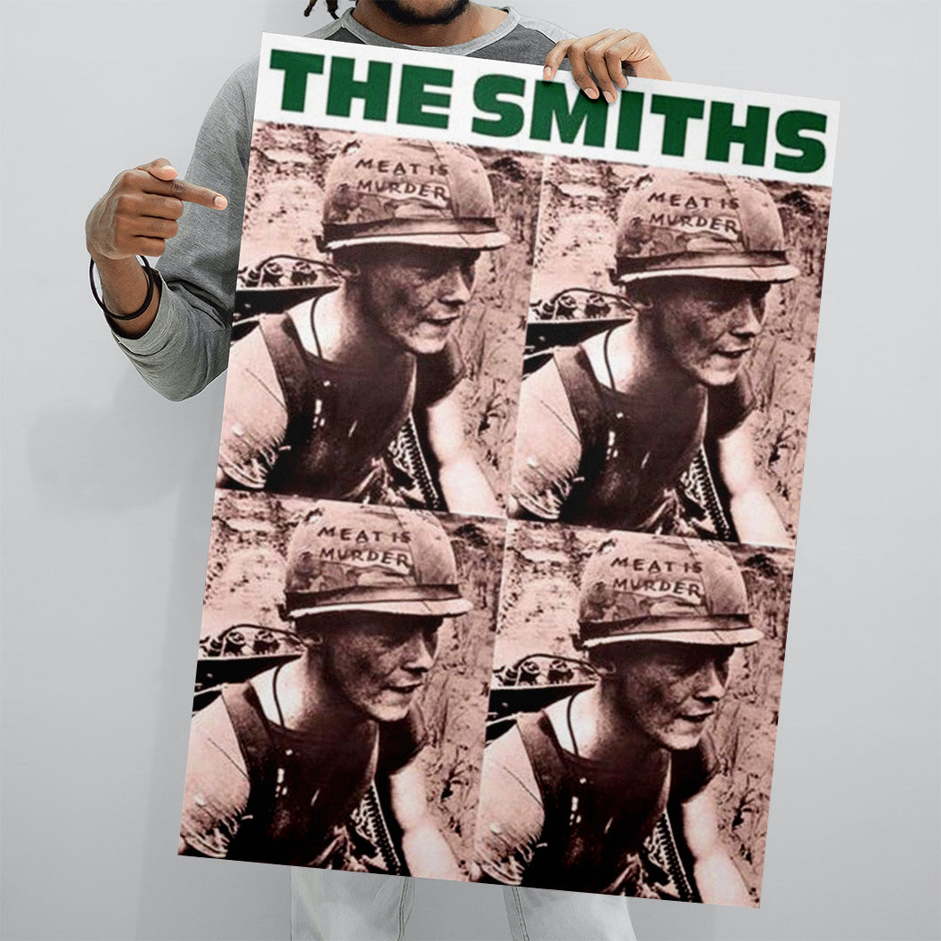 The Smiths (EU) Meat Is Murder Album Cover Poster 61x91.5cm: Indivifually Rolled & Labeled