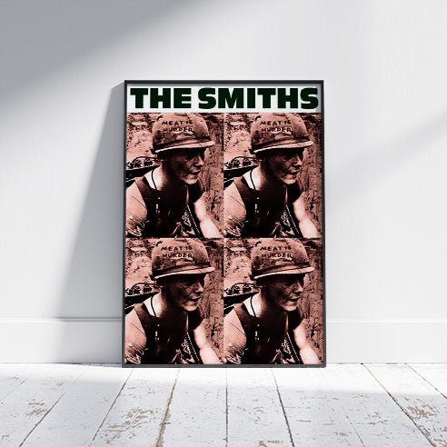The Smiths (EU) Meat Is Murder Album Cover Poster 61x91.5cm: Indivifually Rolled & Labeled