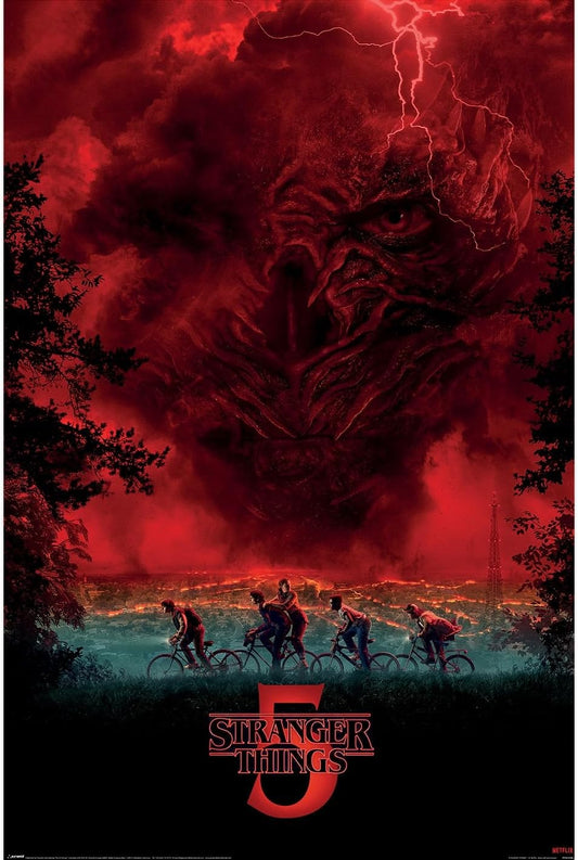 Stranger Things 5 (Vecna Sky) Maxi Poster 61 x 91.5cm