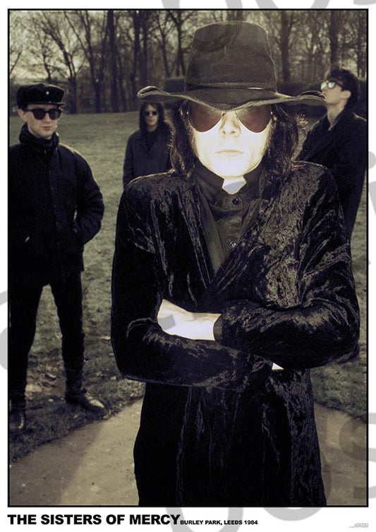 Sisters Of Mercy Leeds 1984 A1 Poster