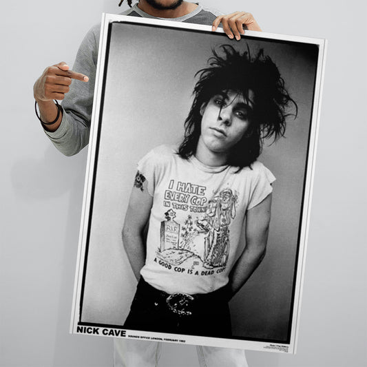Nick Cave London 1982 (A1 59.5x84cm) Poster