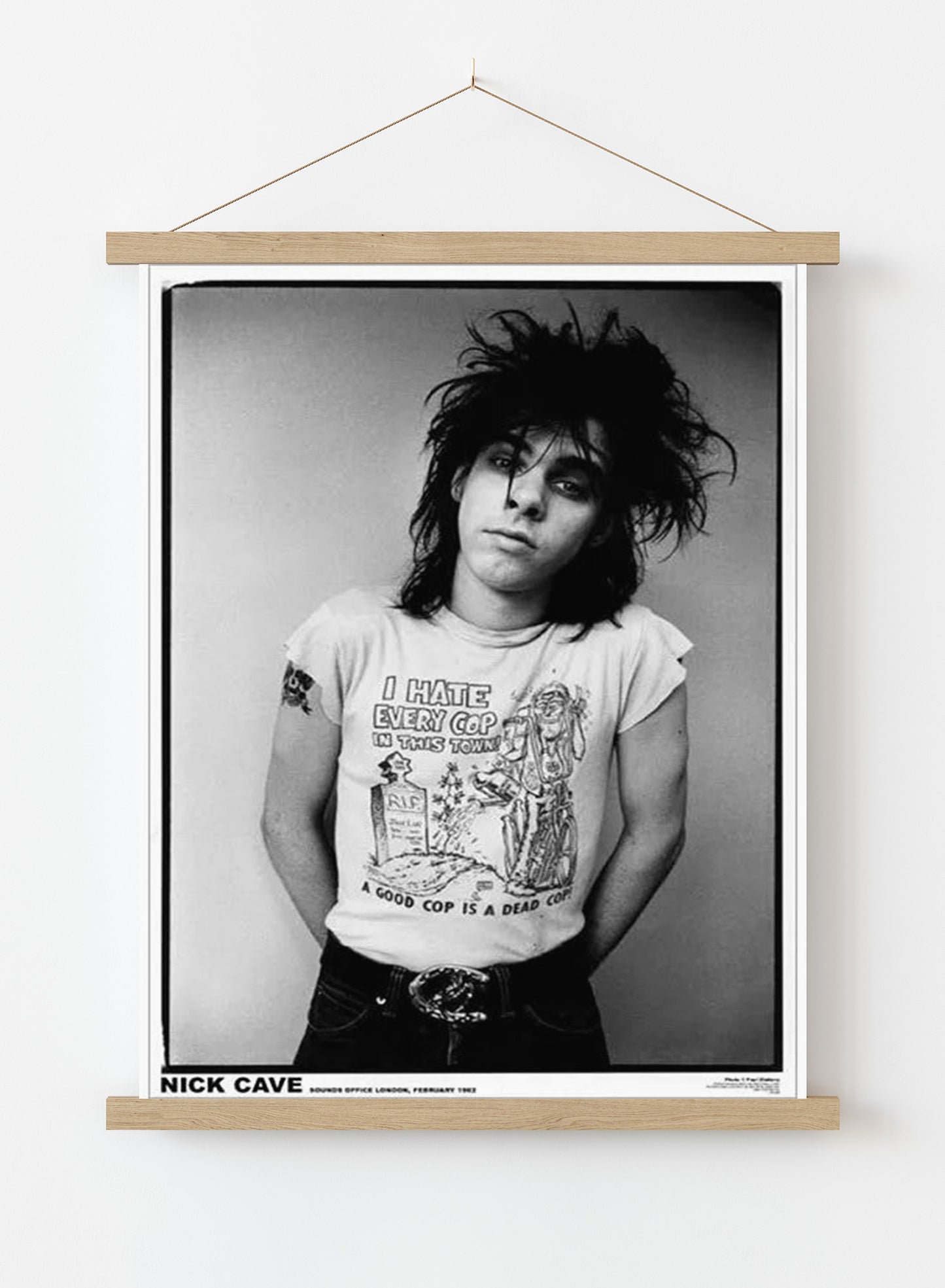 Nick Cave London 1982 (A1 59.5x84cm) Poster