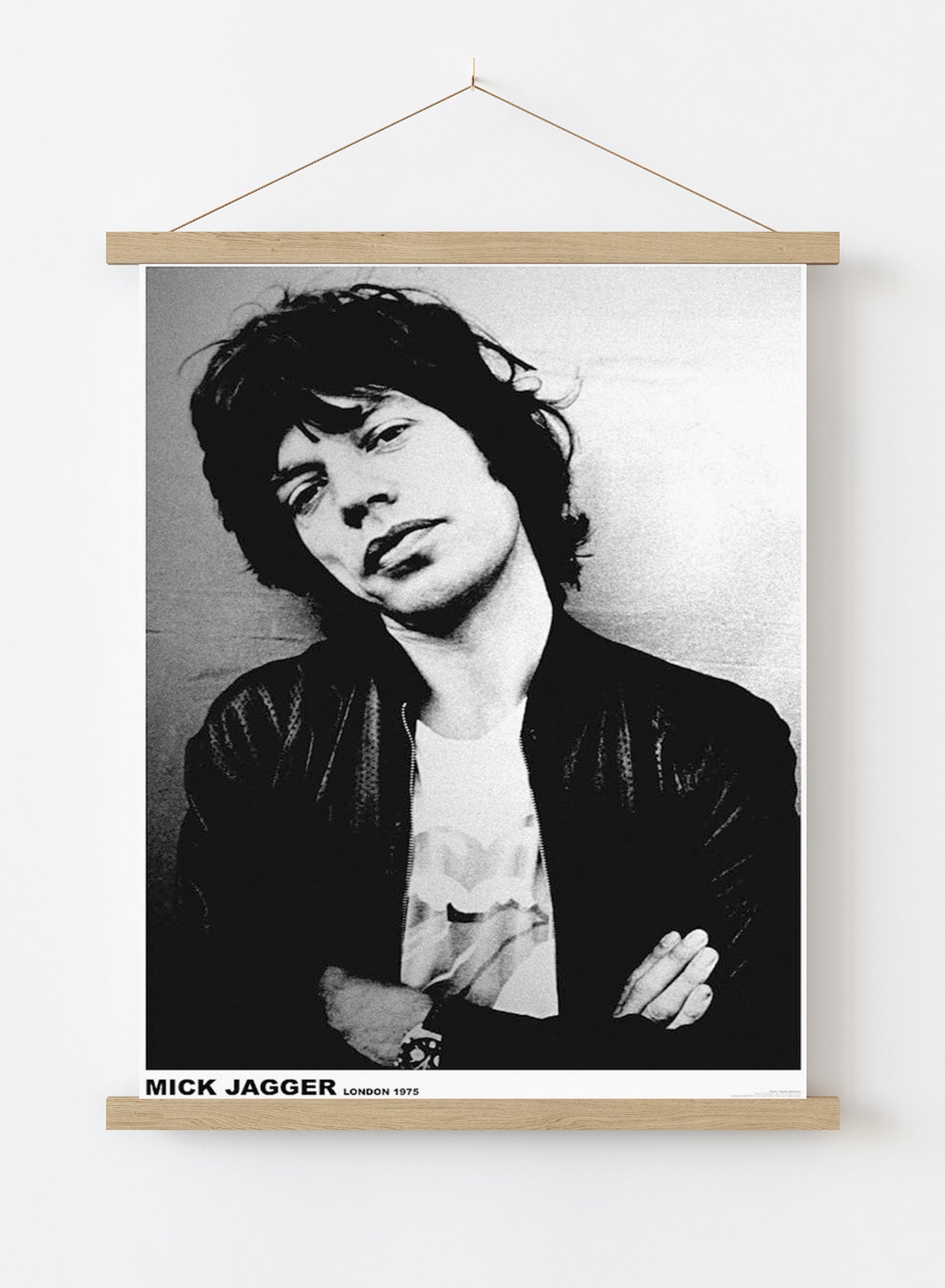 MICK JAGGER LONDON 1975 (Rolling Stones) (A1 59.5x84cm) Poster