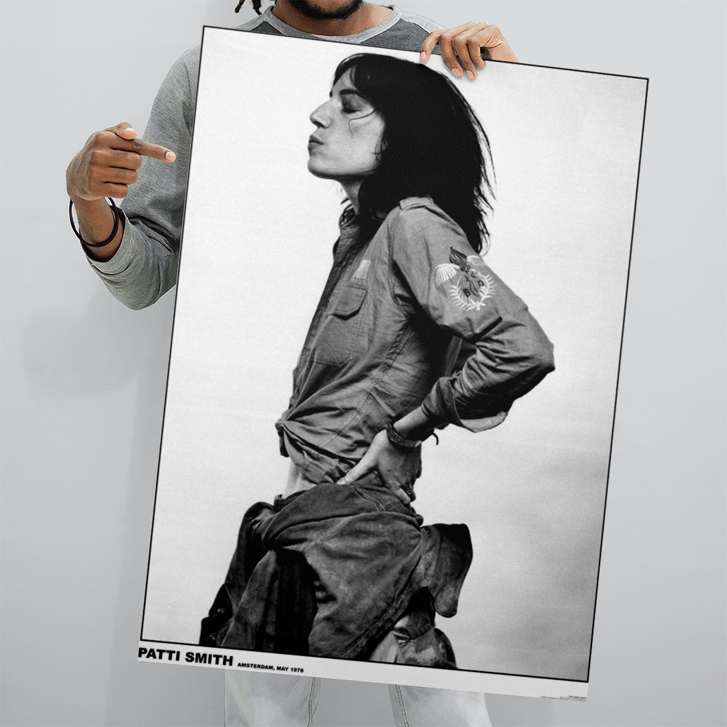 Patti Smith A1 Poster AMSTERDAM ’76