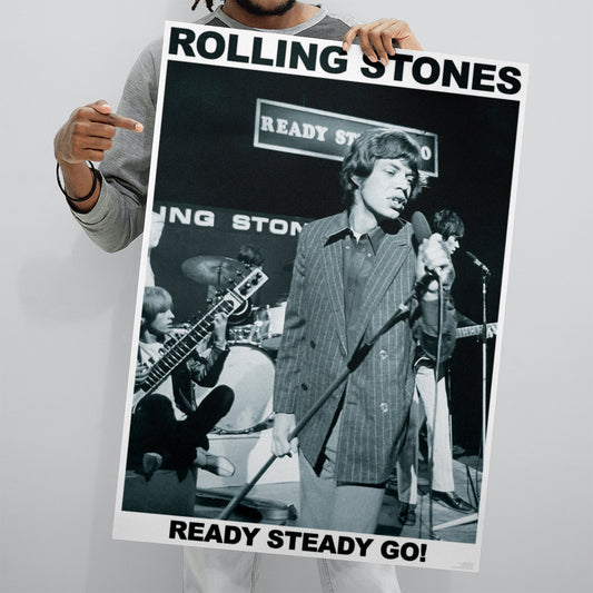 Rolling Stones Ready Steady Go (A1 59.5x84cm) Poster