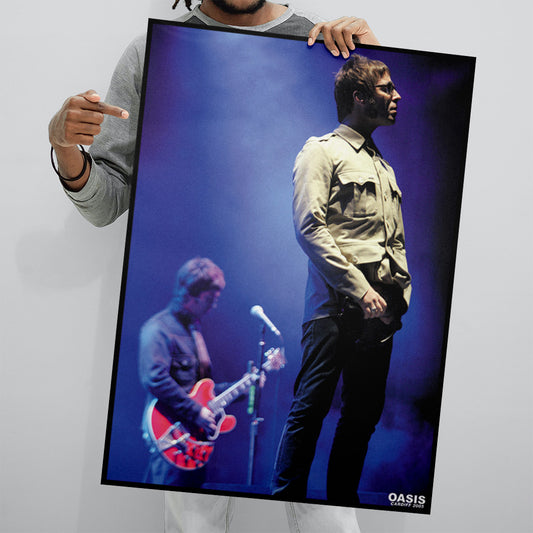 Oasis Cardiff 2005 (Liam) (A1 59.5x84cm) Poster