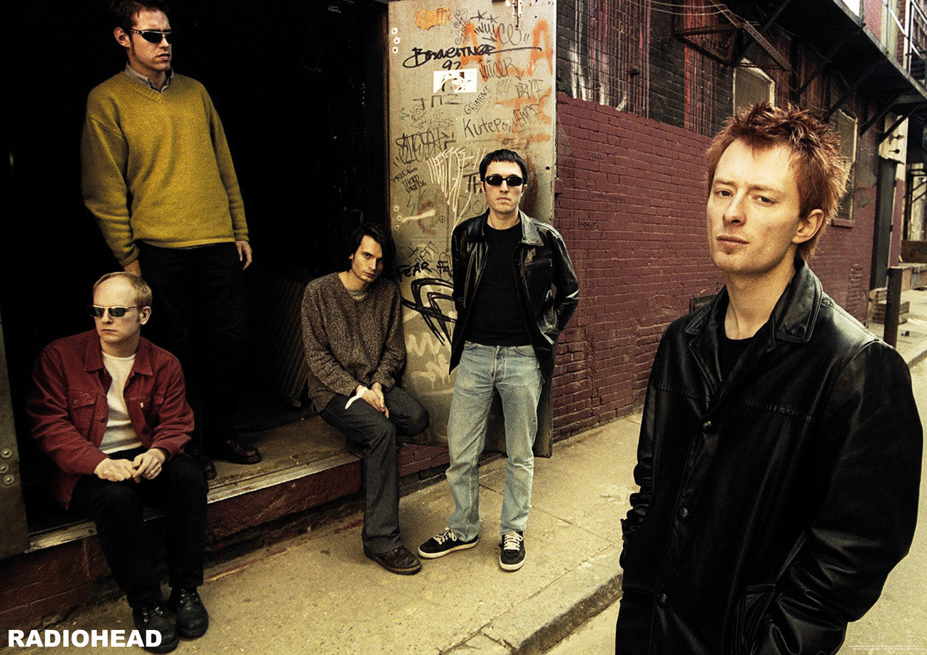 Radiohead Back alley 2005 (Thom Yorke) (A1 59.5x84cm) Poster