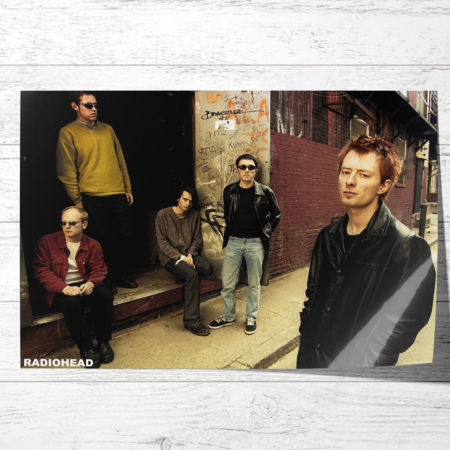Radiohead Back alley 2005 (Thom Yorke) (A1 59.5x84cm) Poster