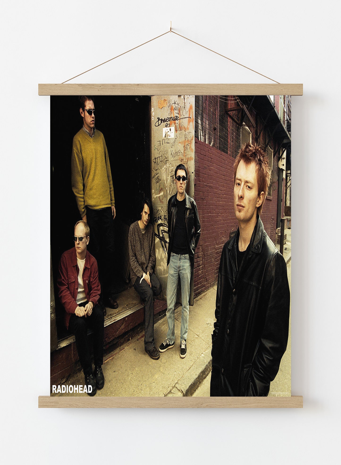 Radiohead Back alley 2005 (Thom Yorke) (A1 59.5x84cm) Poster