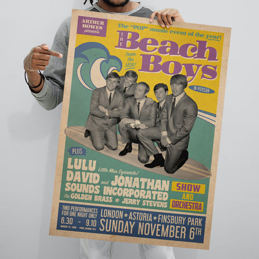 Beach Boys (A1 59.5x84cm) Poster