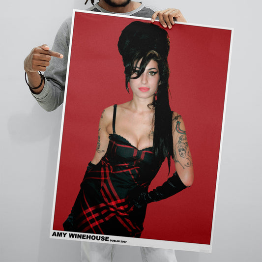 AMY WINEHOUSE DUBLIN 2007 (A1 59.5x84cm) Poster