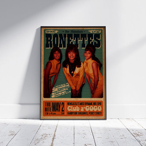 The Ronettes (A1 59.5x84cm) Poster