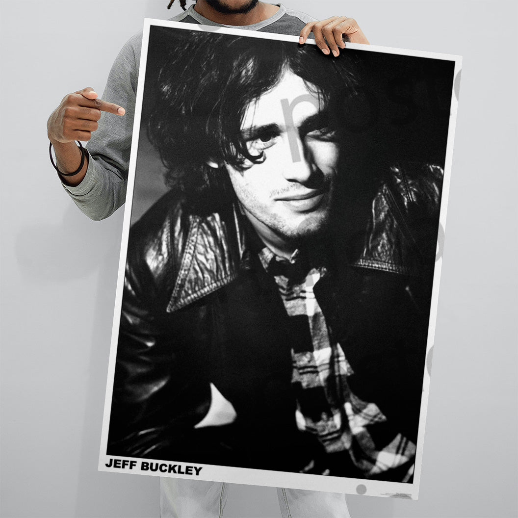 Jeff Buckley Leather Jacket (A1 59.5x84cm) Poster