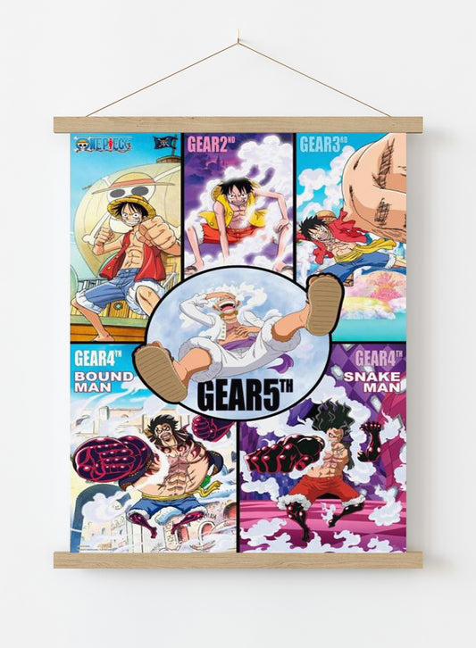 ONE PIECE Gears history Regular Poster (61x91.5cm)