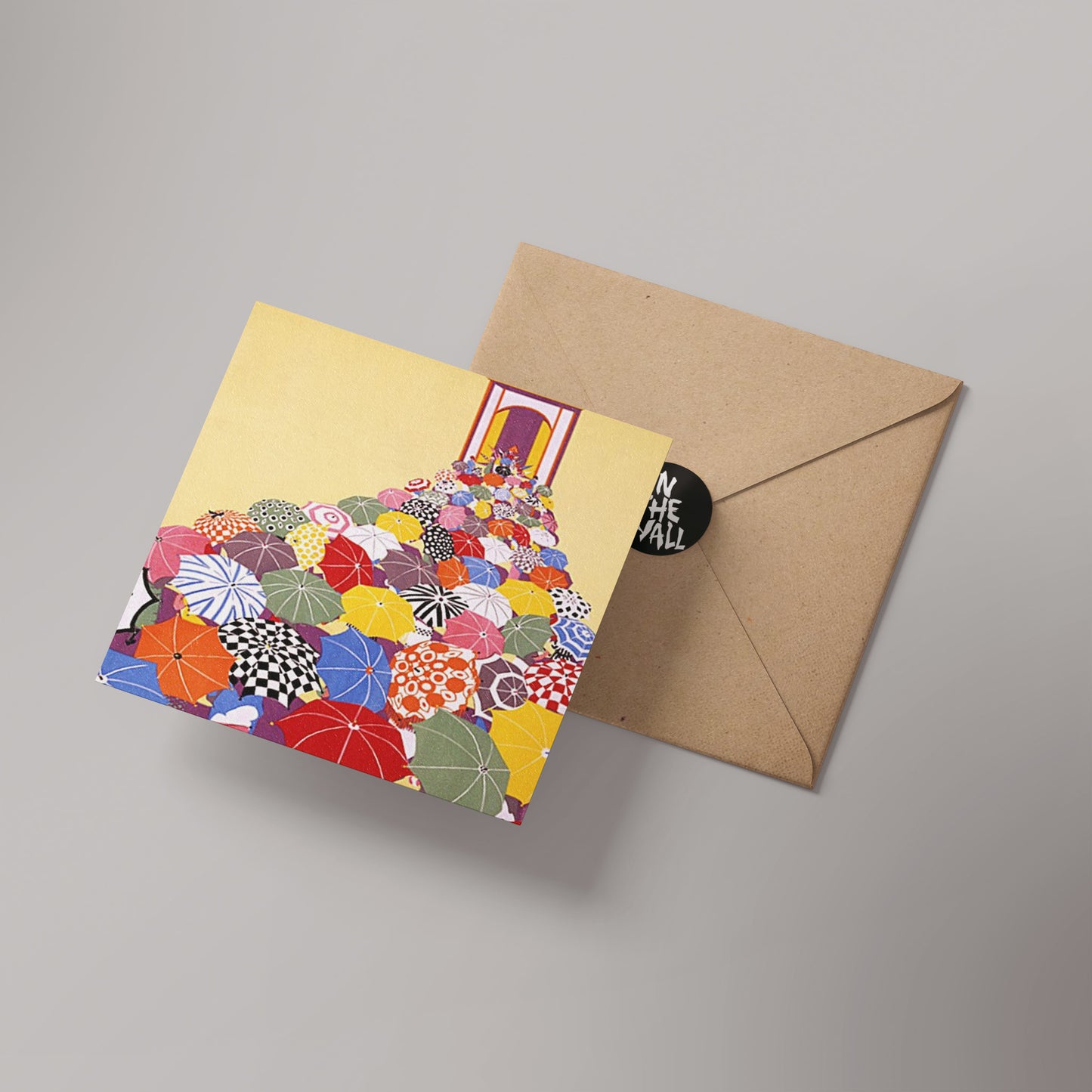 Summer Sales 14x14cm Greetings Card "Blank Inside"