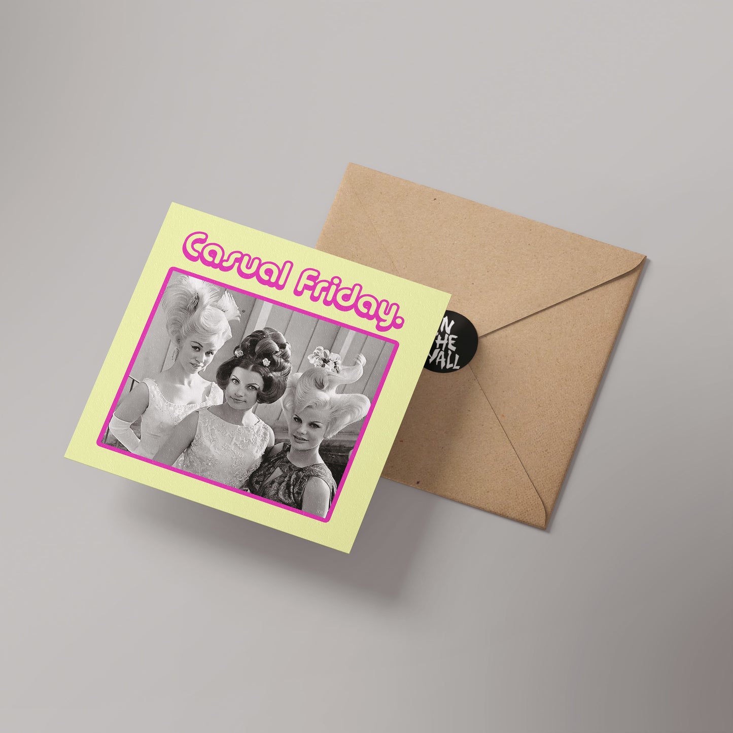 Casual Friday Greetings Card 14x14cm