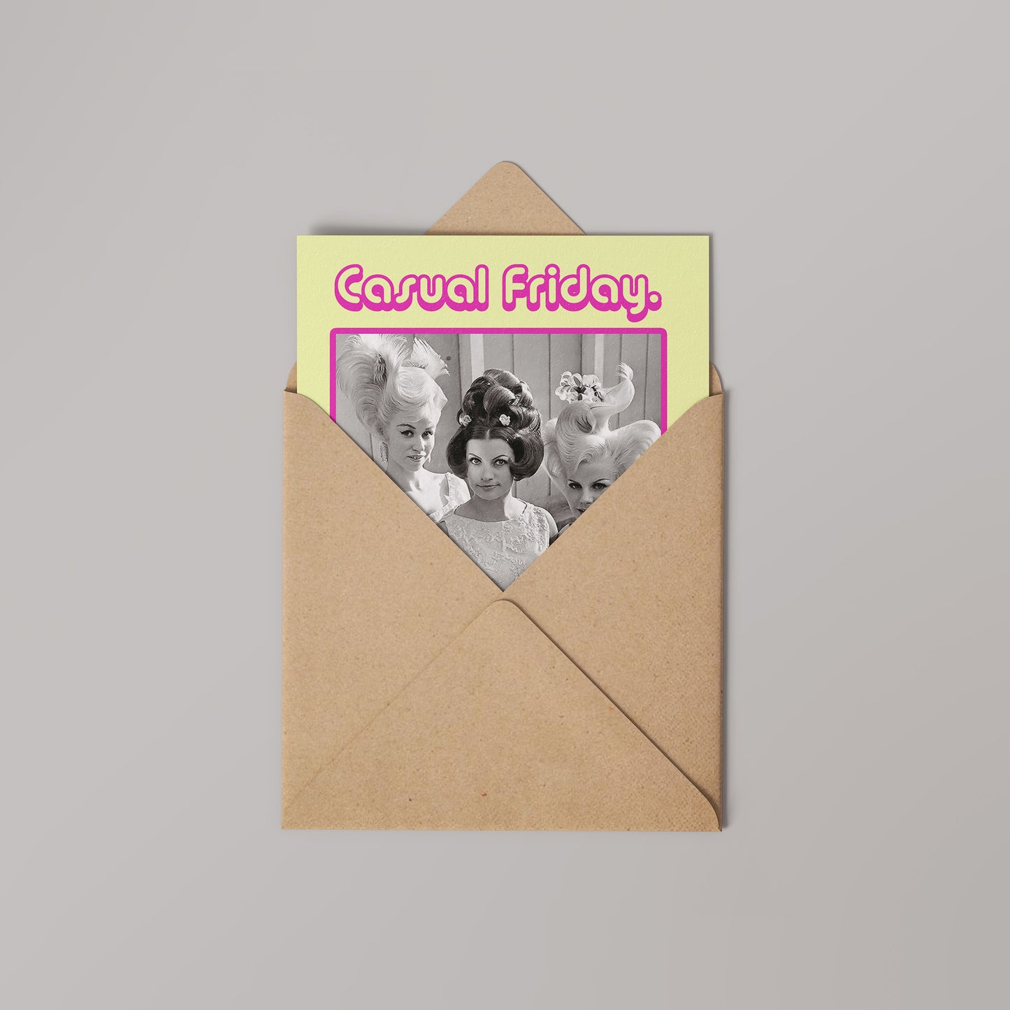 Casual Friday Greetings Card 14x14cm