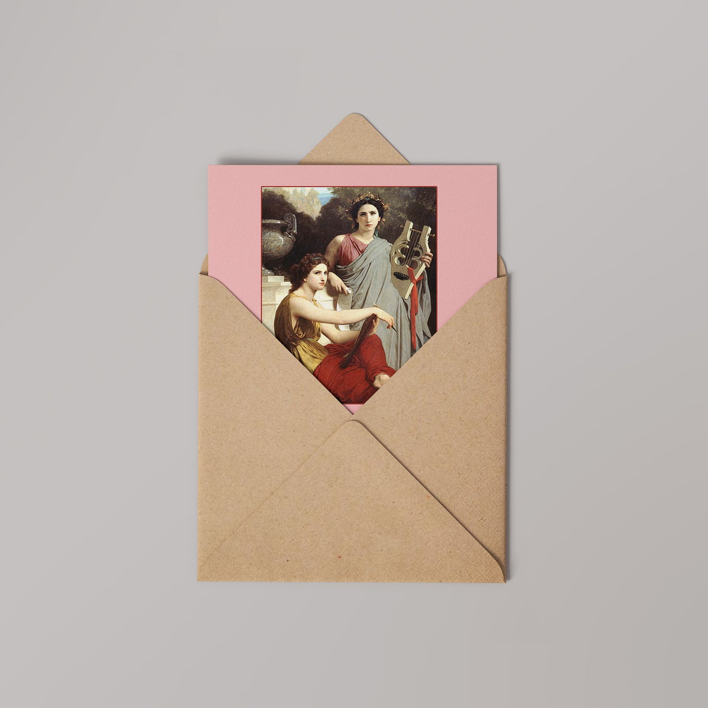 resting bitch face Greetings Card 14x14cm