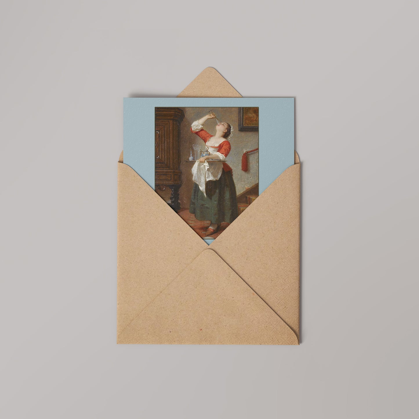 Work life Greetings Card 14x14cm