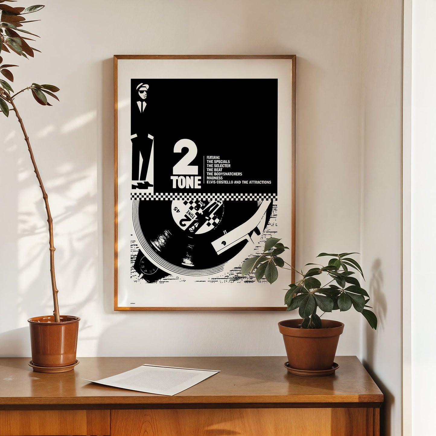Two Tone 70x50cm Art Print