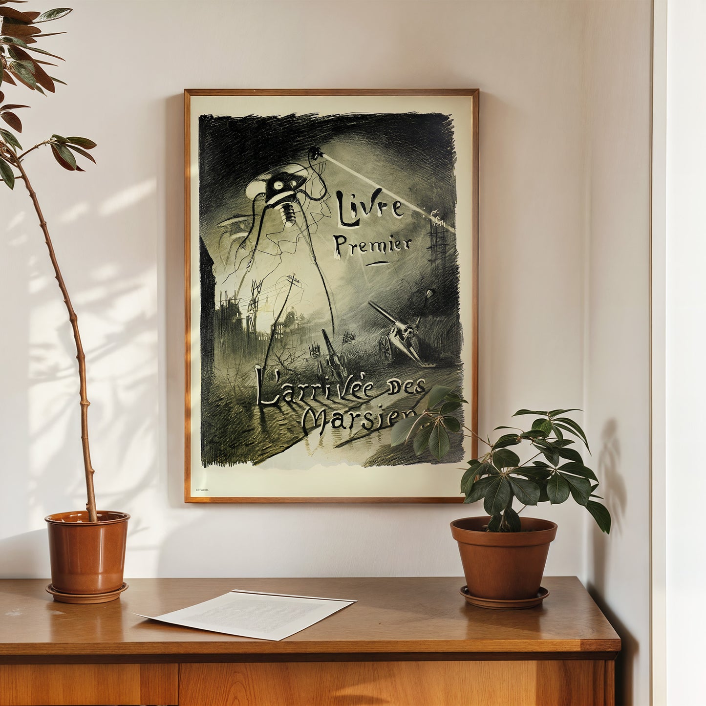 War of the Worlds French Poster 50x70cm