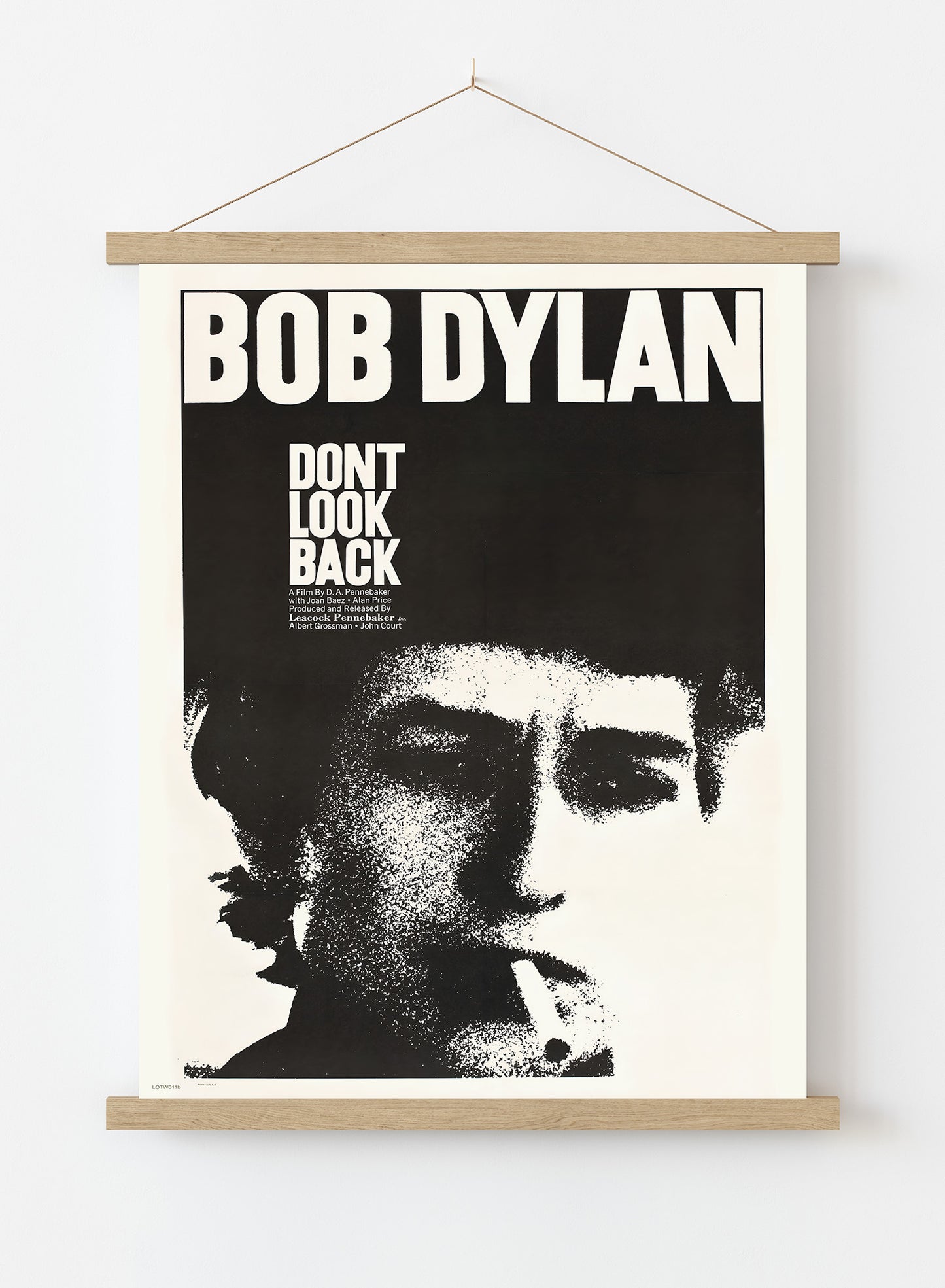 Bob Dylan Don't look Back Poster Art Print Vintage Poster Wall Art Print 50x70cm Poster Hanger