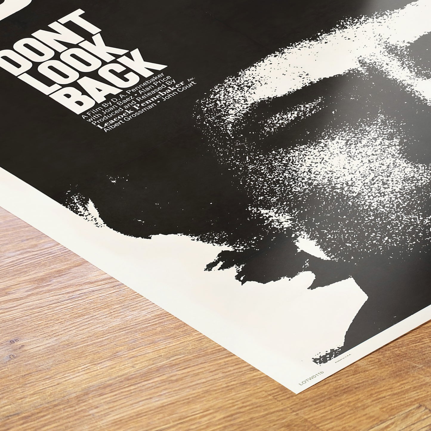 Bob Dylan Don't look Back Poster Art Print 50x70cm Art Print