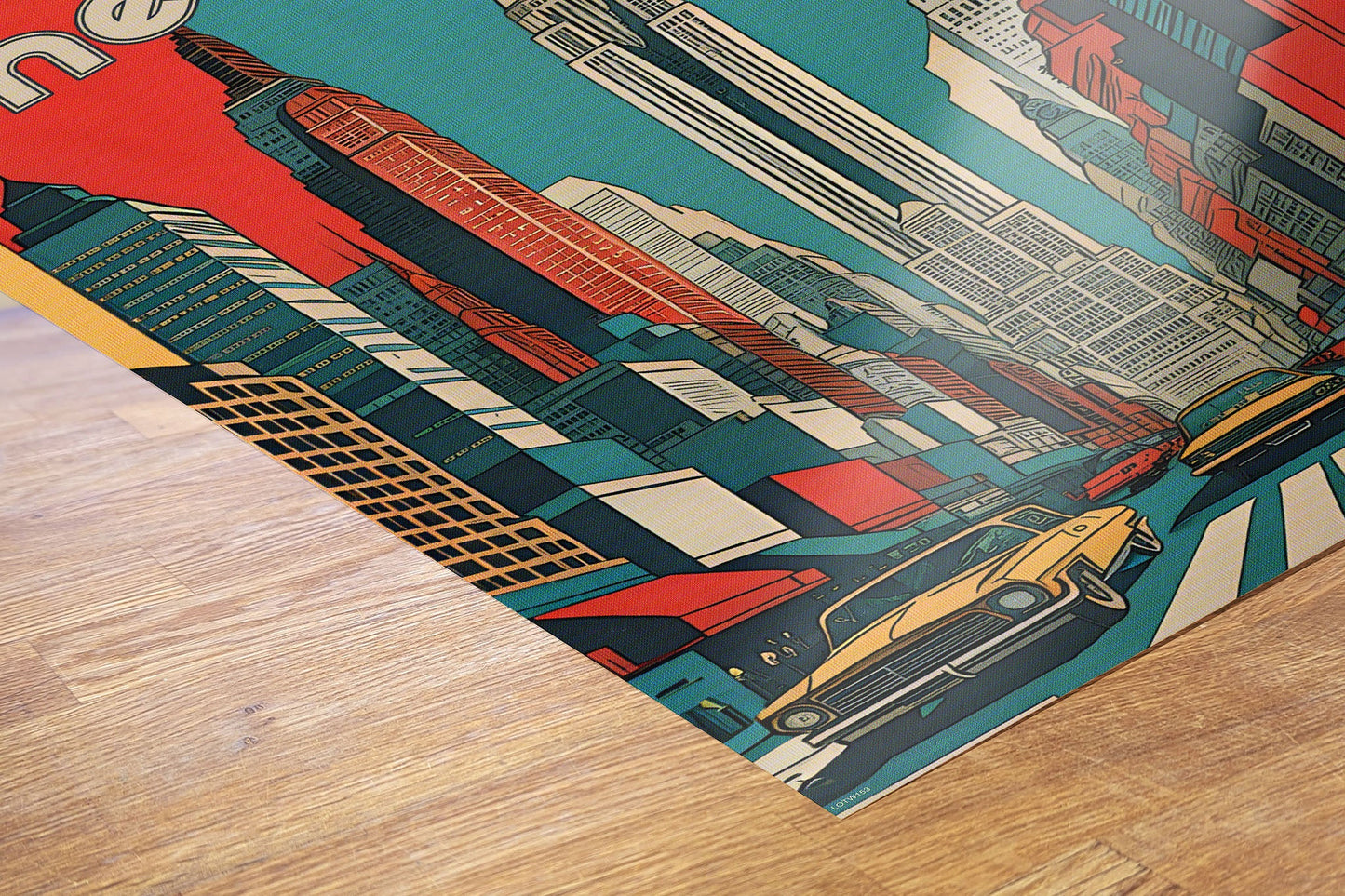 New York Pop art Poster Print 50x70cm