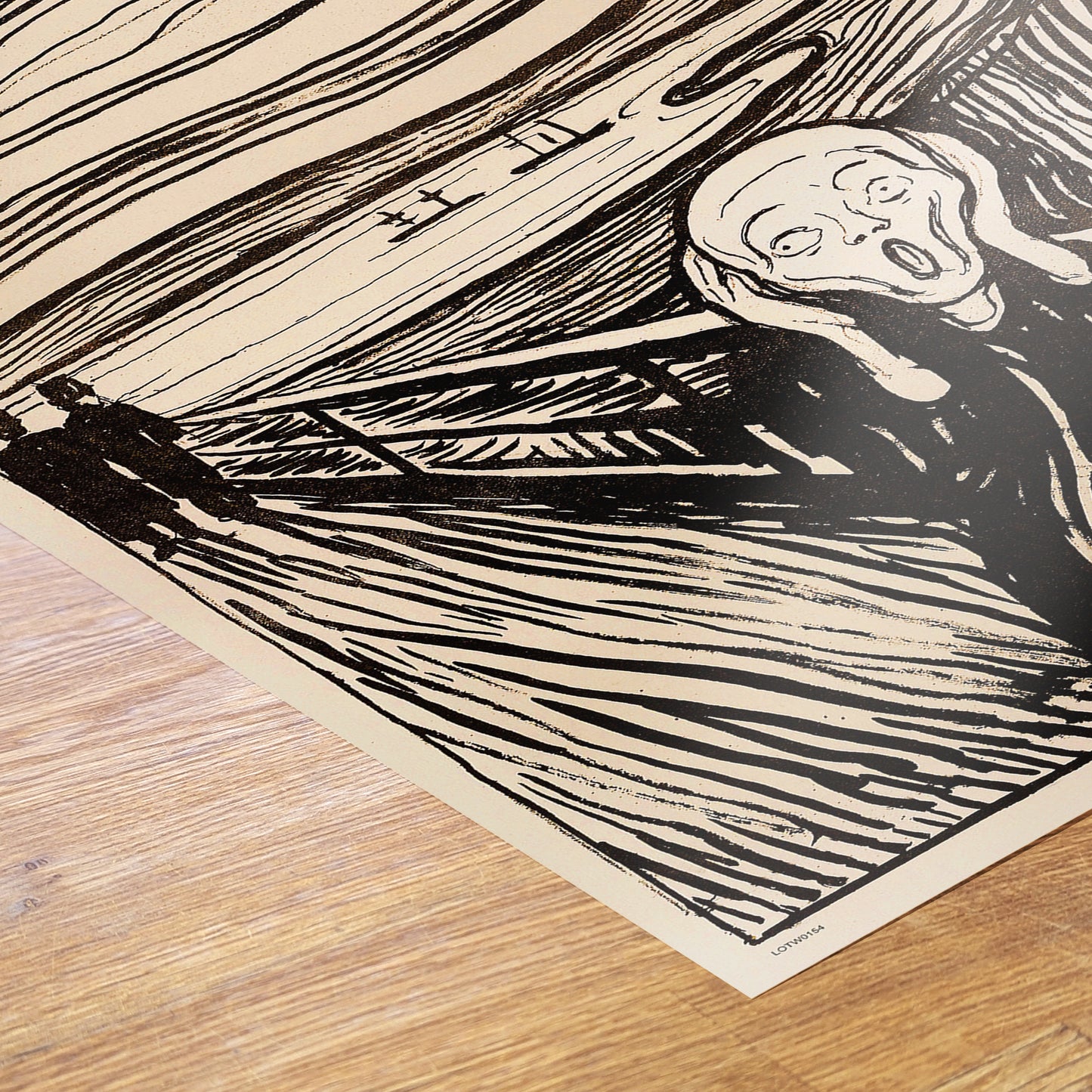 Edvard Munch, The Scream. 50x70cm Art Print