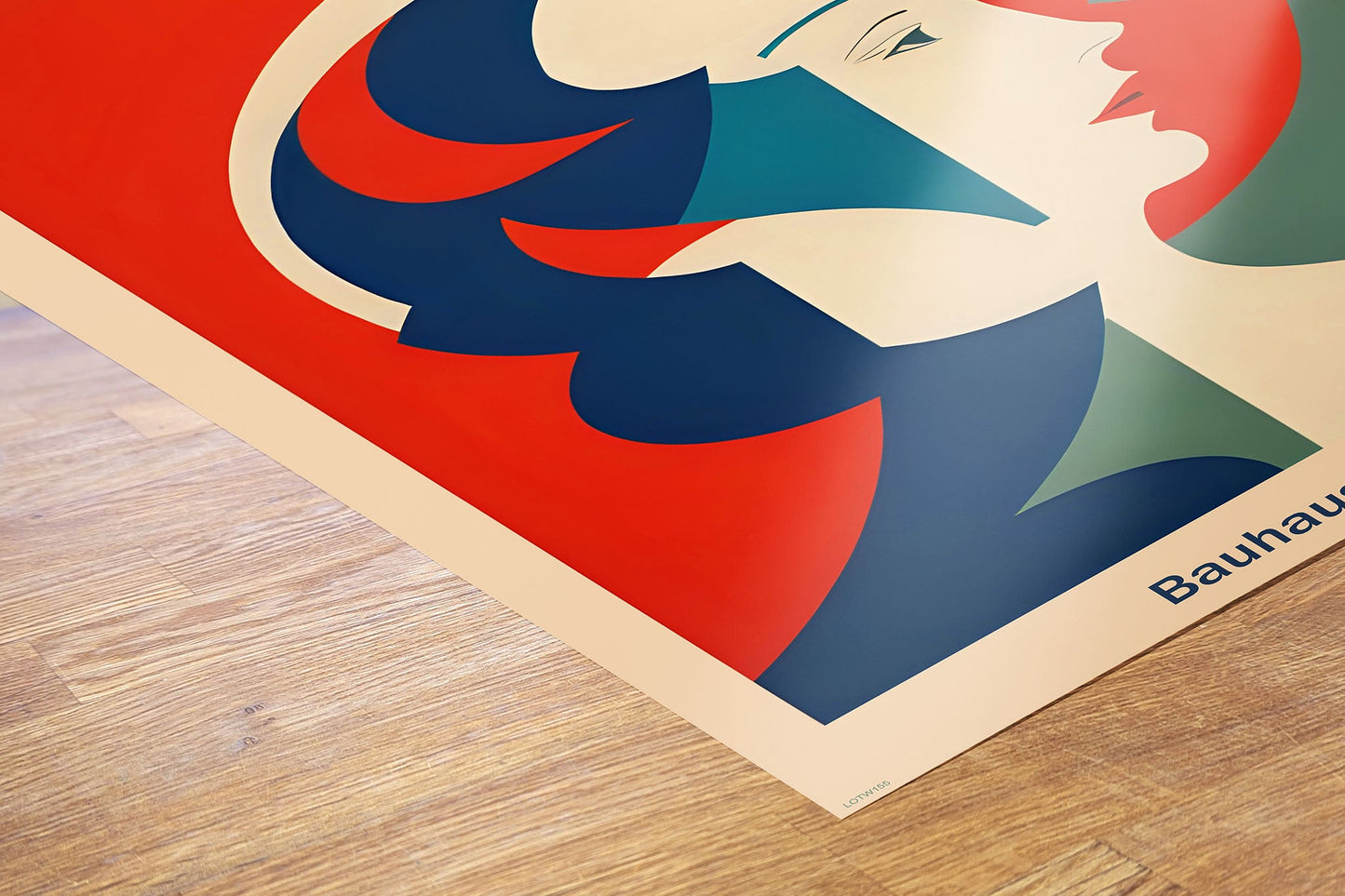 Bauhaus Vintage Spring Exhibition Art Print 50x70cm