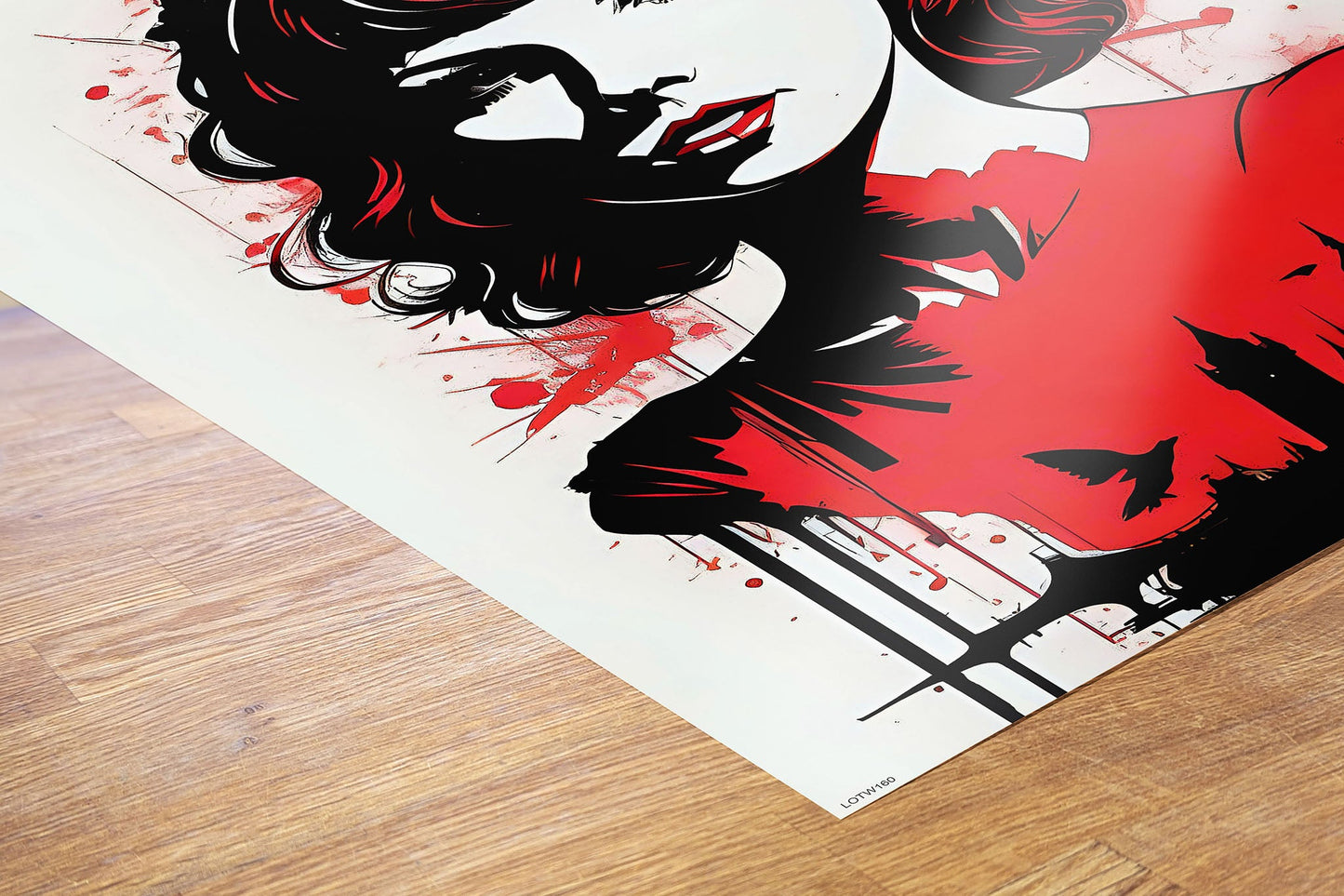 Taylor Swift Inspired Red by Andre Ibanez Print – Andre Ibanez Vintage Poster Wall Art 50x70cm