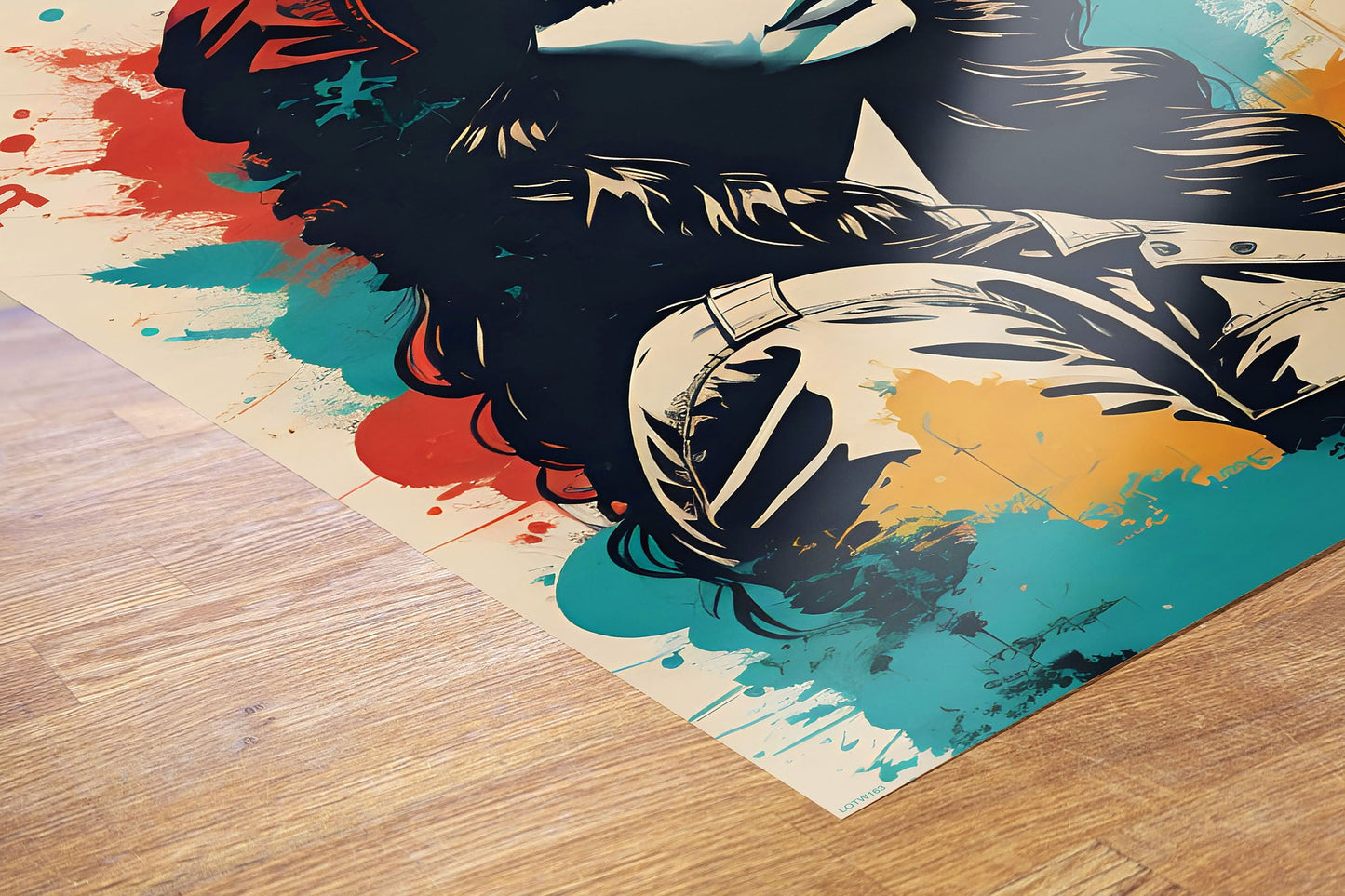 Lana Del Rey Inspired by Andre Ibanez Print – Andre Ibanez Vintage Poster Wall Art 50x70cm