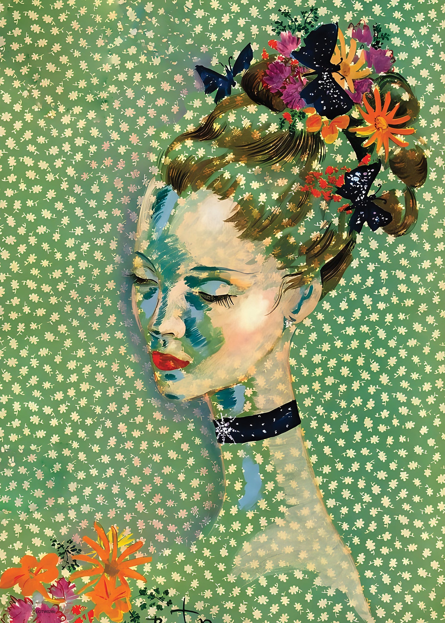 Cecil Beaton Fashion Art Print 50x70cm