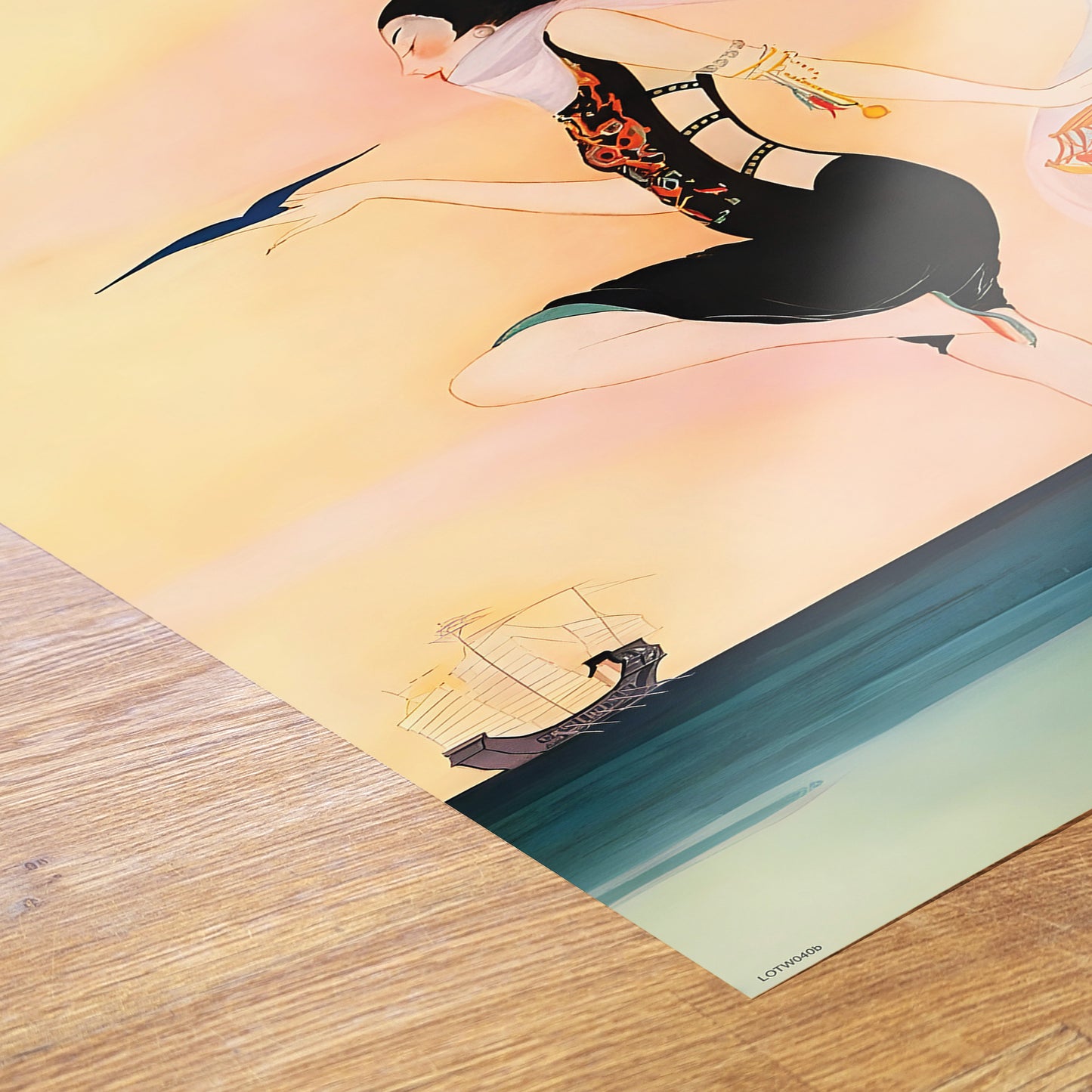 Rita Senger Fashion Art Print Featured on Vanity Fair Cover July 1916 50x70cm