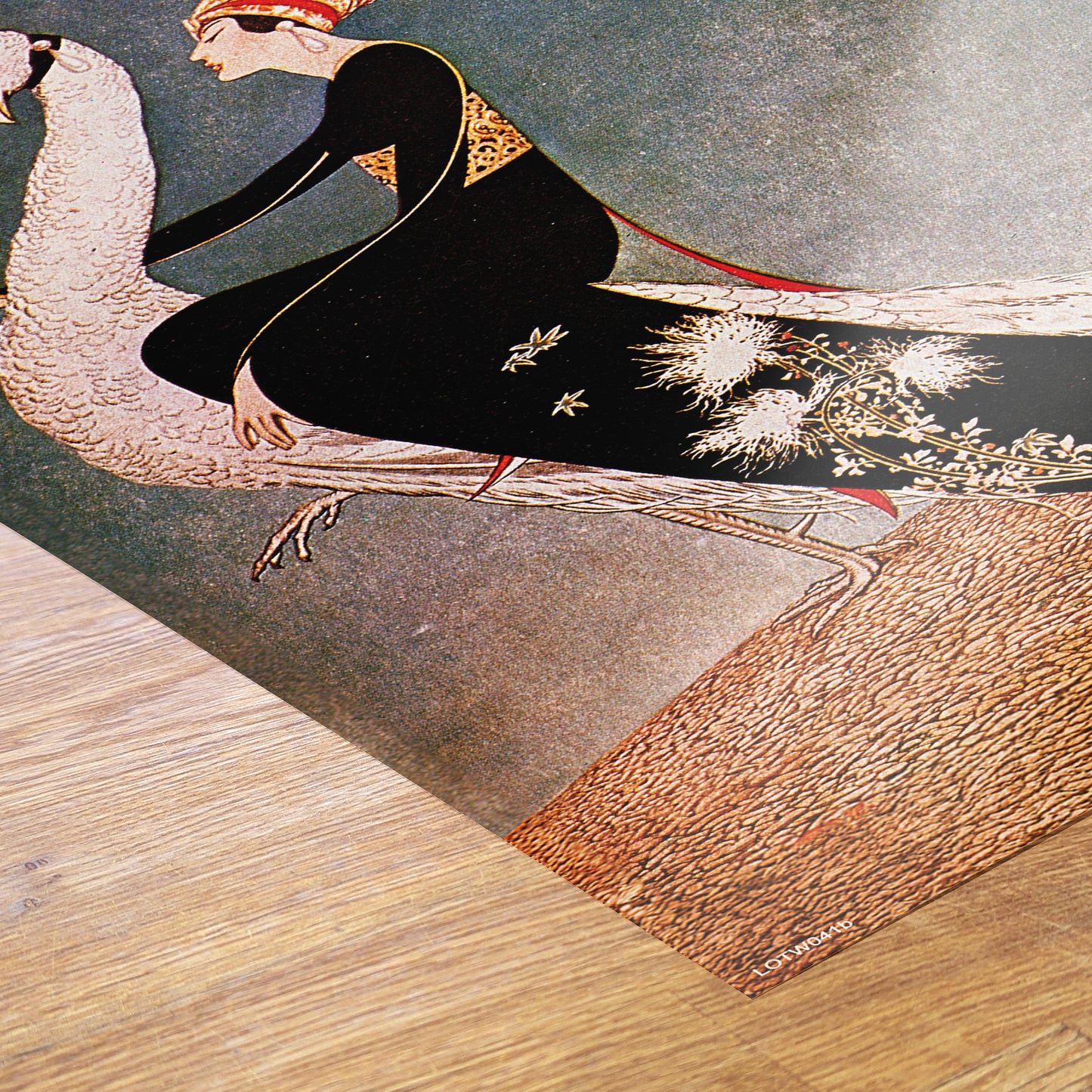 George Wolfe Plank Fashion Art Print featured on Vogue Cover April 1918 50x70cm