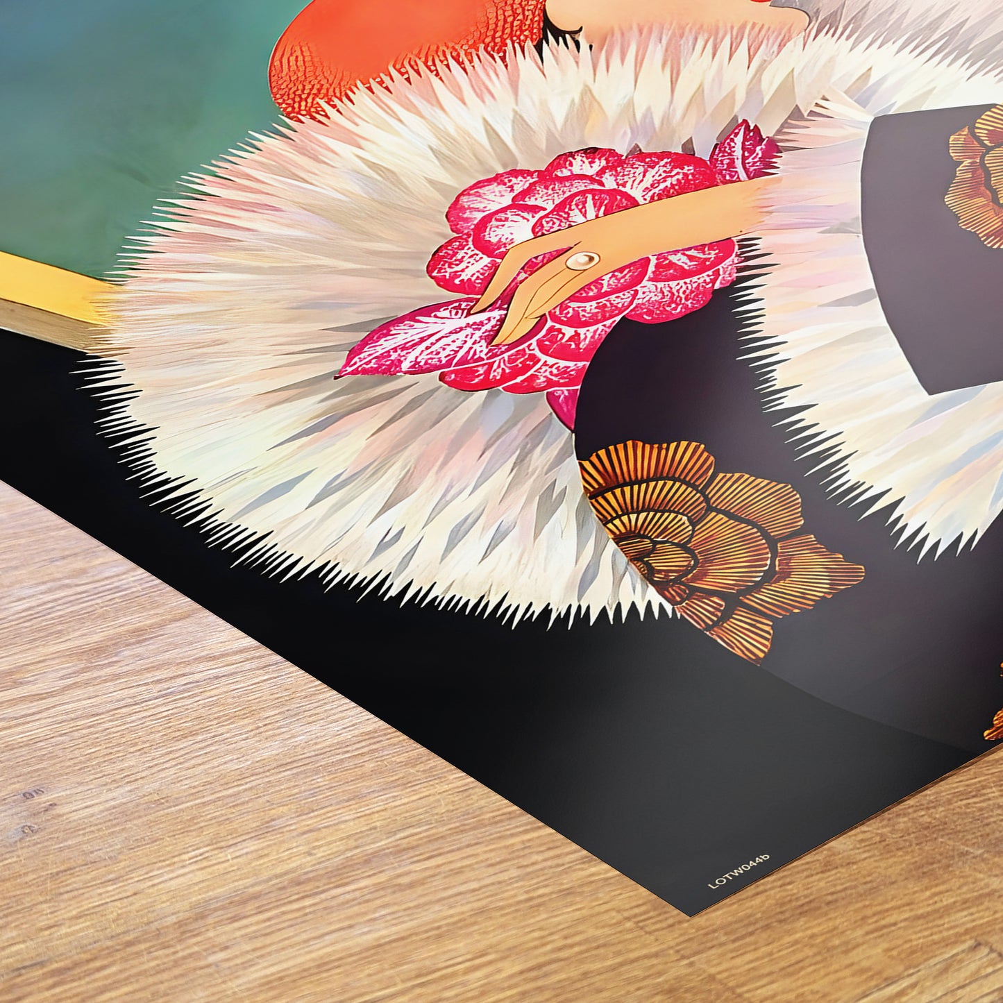 George Wolfe Plank Fashion Art Print featured on Vogue Cover January 1921 50x70cm