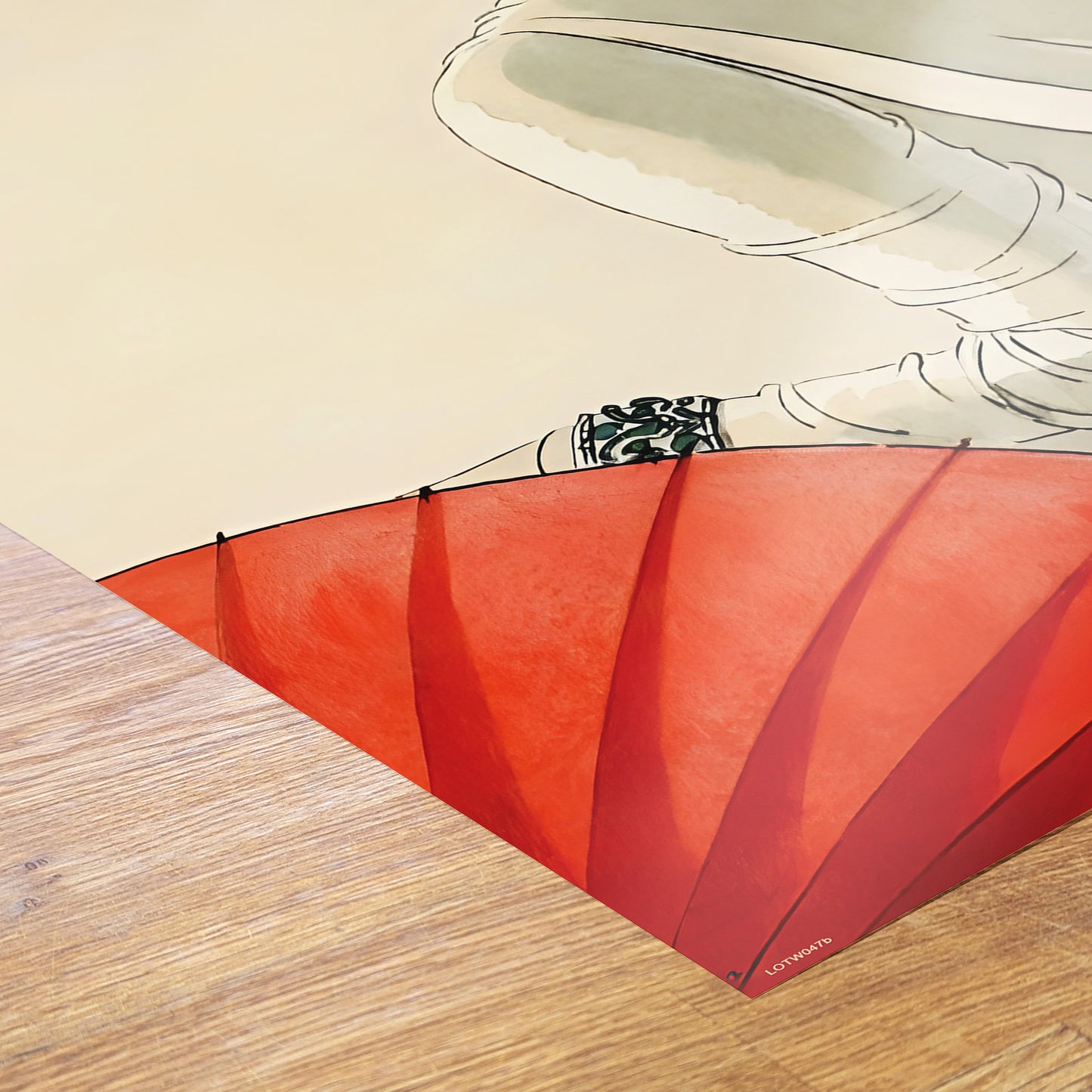 Porter Woodruff Fashion Art Print featured on Vogue January 1928