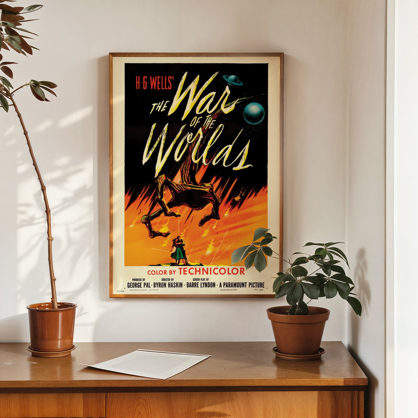 War of the Worlds Poster 50x70cm Art Print