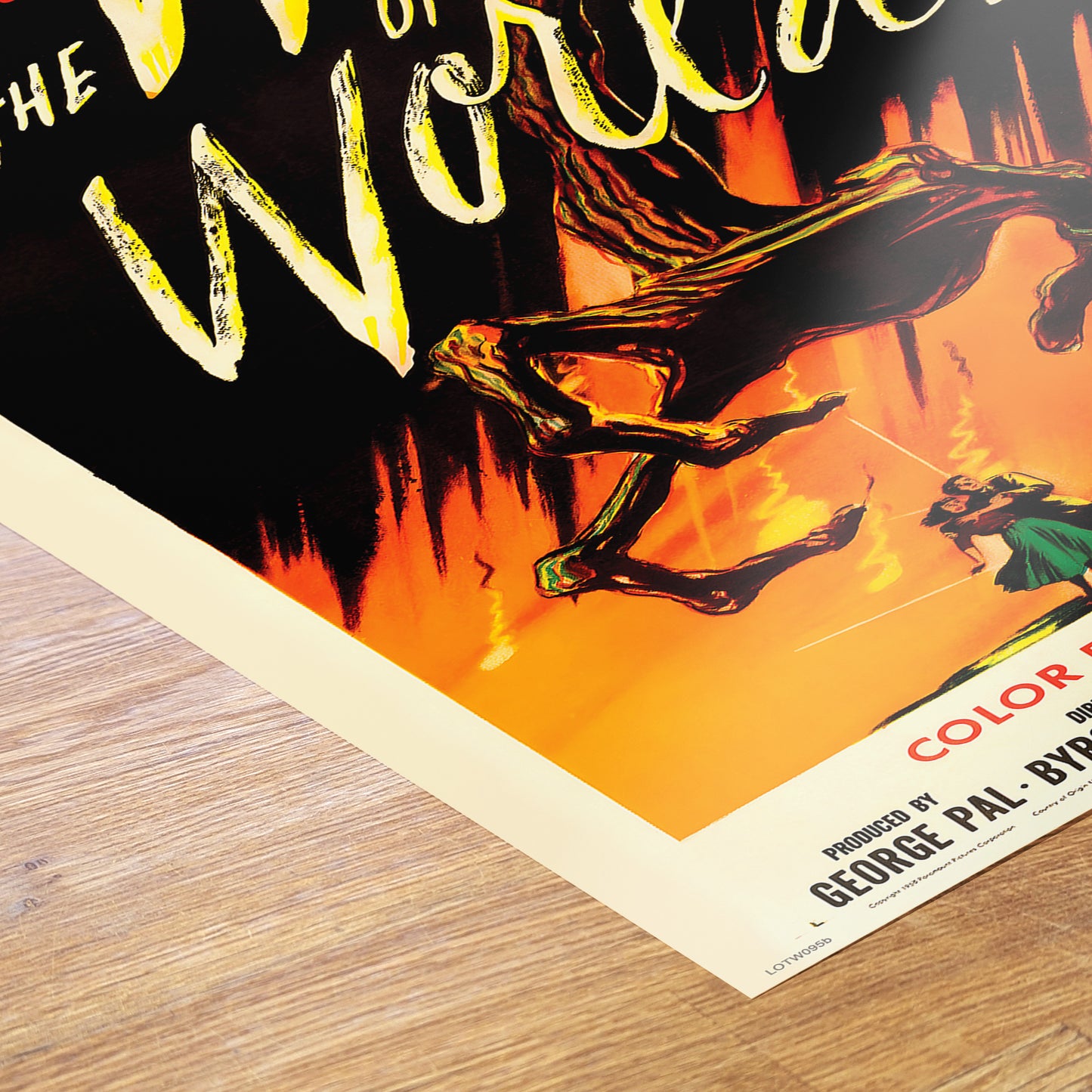 War of the Worlds Poster 50x70cm Art Print