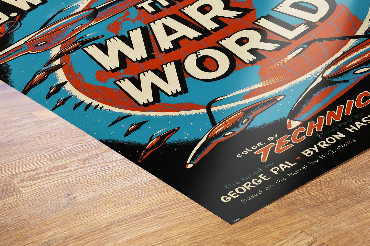The War of The Worlds Movie 50x70cm Art Print