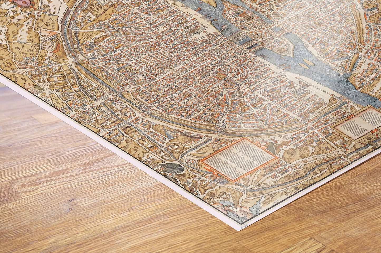 Paris Map 50x70cm Art Print