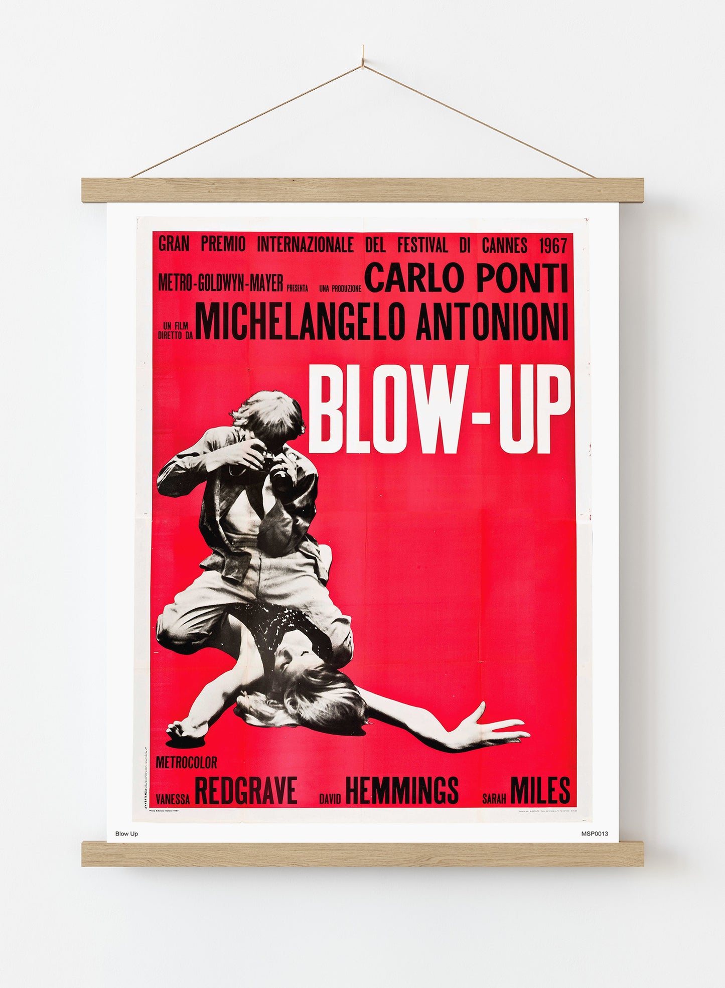 Blow up Art Print Poster Vintage Poster Wall Art Print 30x40cm Hanger