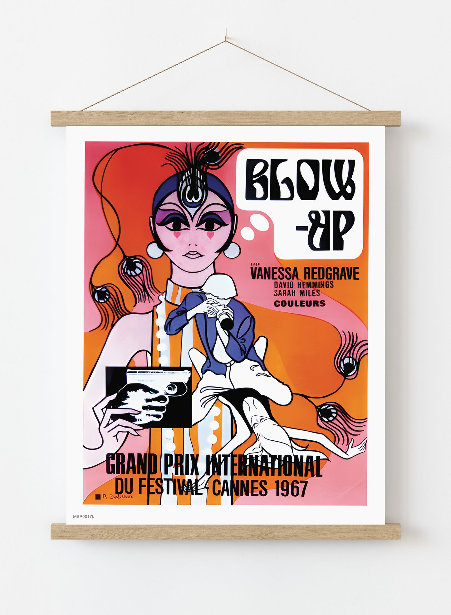 Blow Up Alternative Movie Poster Vintage Poster Wall Art Print 30x40cm Hanger