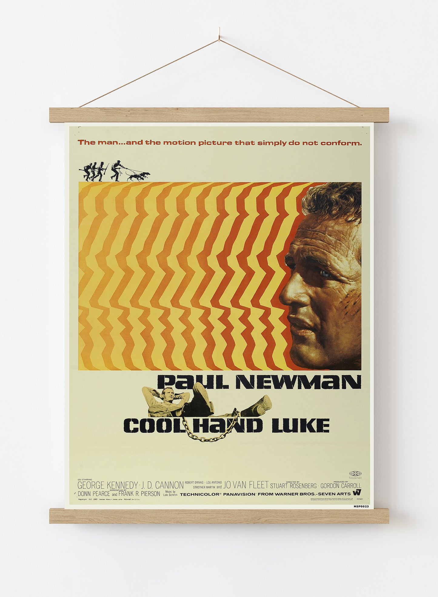 Cool Hand Luke Vintage Poster Wall Art Print 30x40cm Hanger