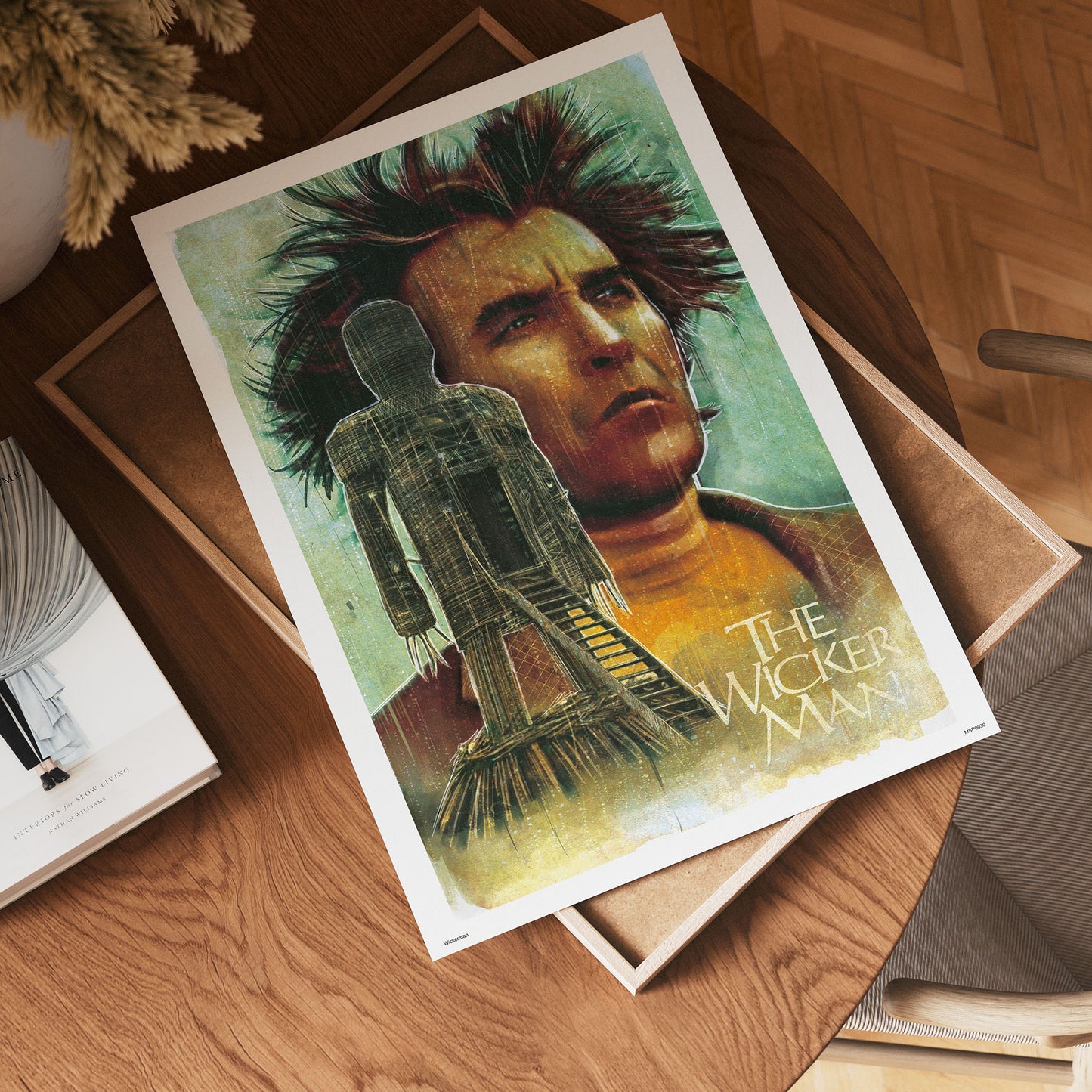 Wickerman Art Print Poster 30x40cm