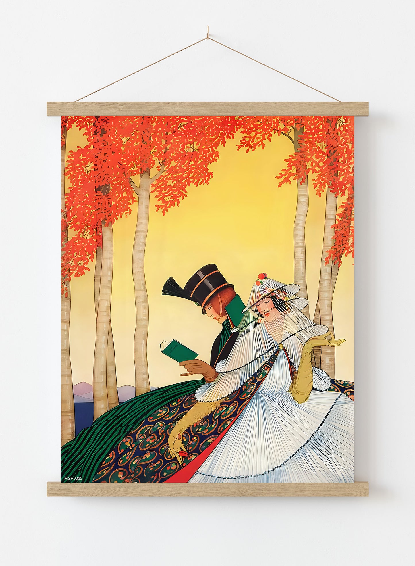 George Wolfe Plank Fashion Vintage Art Wall Art Print 30x40cm Hanger