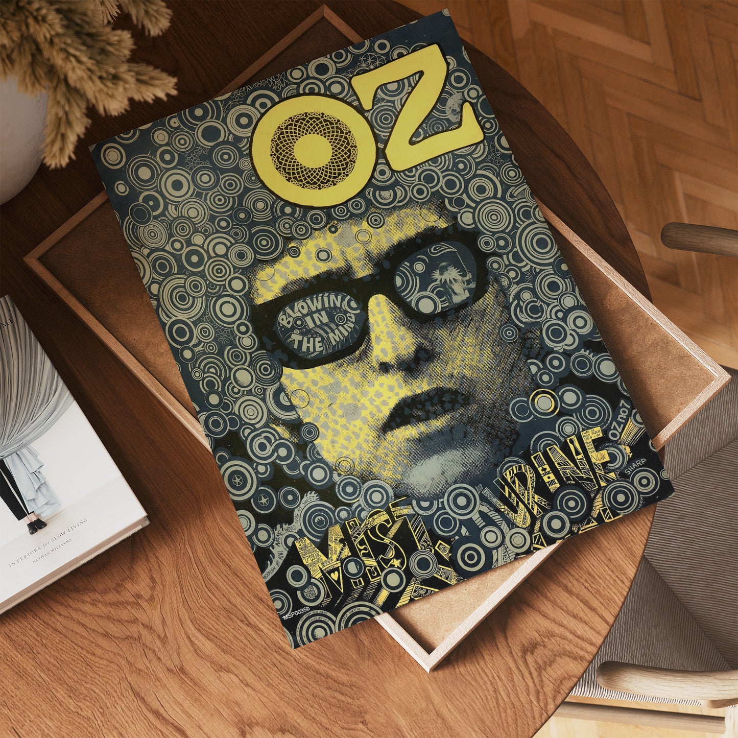 Bob Dylan Oz 30x40cm Art Print
